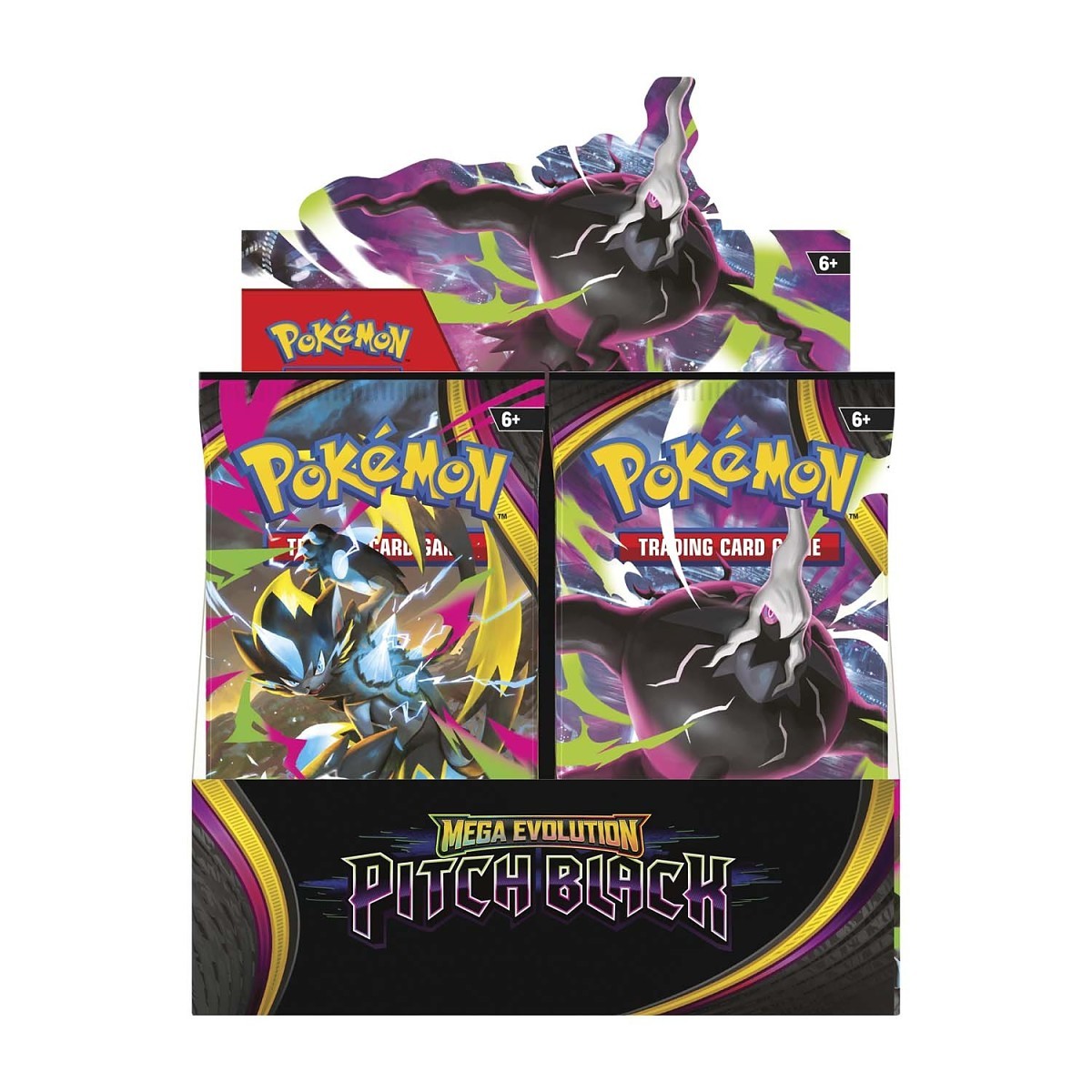 Pokémon TCG: Mega Evolution — Pitch Black Booster Box (36 Packs)